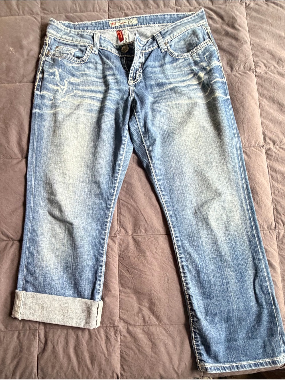 BKE Sabrina Light Wash Women’s Cropped Jean
